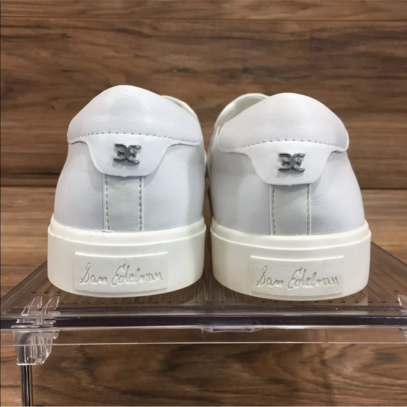 <SOLD>Sam Edelman Eda Woven Leather SlipOnSneakers - Picture 3 of 6